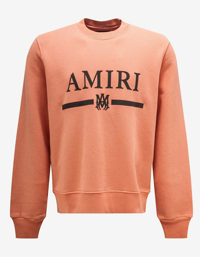 Hot Sale ⌛ Amiri Peach M.A Bar Sweatshirt Clothing 🔥 3 Amiri Peach M.A Bar Sweatshirt Clothing