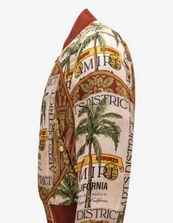 Amiri Clothing Rum Label Bomber Jacket