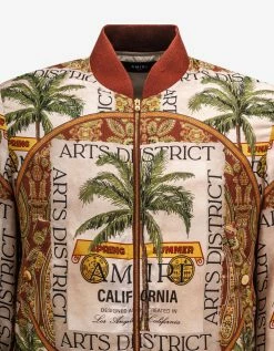 Amiri Clothing Rum Label Bomber Jacket