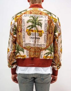 Amiri Clothing Rum Label Bomber Jacket