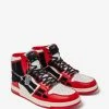 Amiri Skel Top Hi Red Trainers