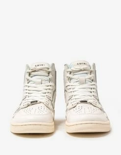 Amiri Skel Top Hi White Trainers