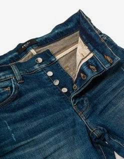 Amiri Slash Deep Classic Indigo Jeans Clothing