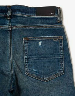 Amiri Slash Deep Classic Indigo Jeans Clothing