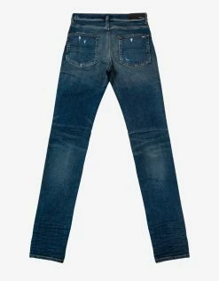 Amiri Slash Deep Classic Indigo Jeans Clothing