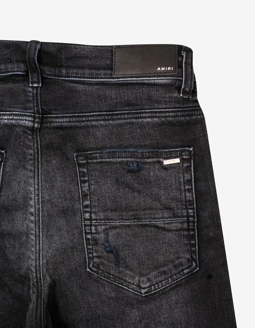 Wholesale โจ Amiri Tie Dye Bandana Thrasher Aged Black ๐ Jeans ๐ 7 Amiri Tie Dye Bandana Thrasher Aged Black Jeans