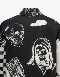 Amiri Wes Lang Black Sketch Blouson Clothing