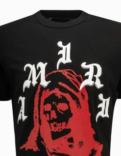 Amiri Clothing Wes Lang Black Solar Kings T-Shirt