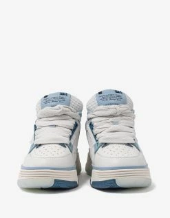 Amiri New Arrivals White & Blue MA-1 Trainers