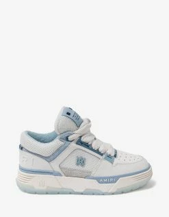 Amiri New Arrivals White & Blue MA-1 Trainers