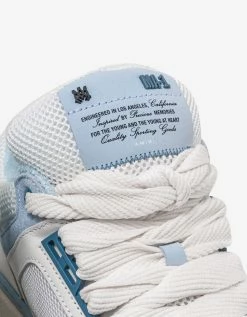 Amiri New Arrivals White & Blue MA-1 Trainers