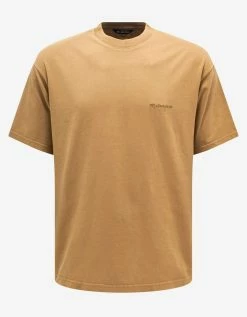 Balenciaga Beige BB Corp Embroidery Medium Fit T-Shirt Clothing