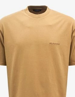 Balenciaga Beige BB Corp Embroidery Medium Fit T-Shirt Clothing