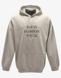 Balenciaga Clothing Beige Fashion Week Flatground Hoodie
