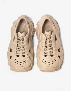 Balenciaga Beige HD Lace-Up Trainers