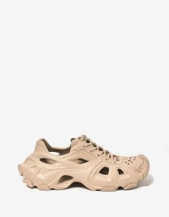 Balenciaga Beige HD Lace-Up Trainers