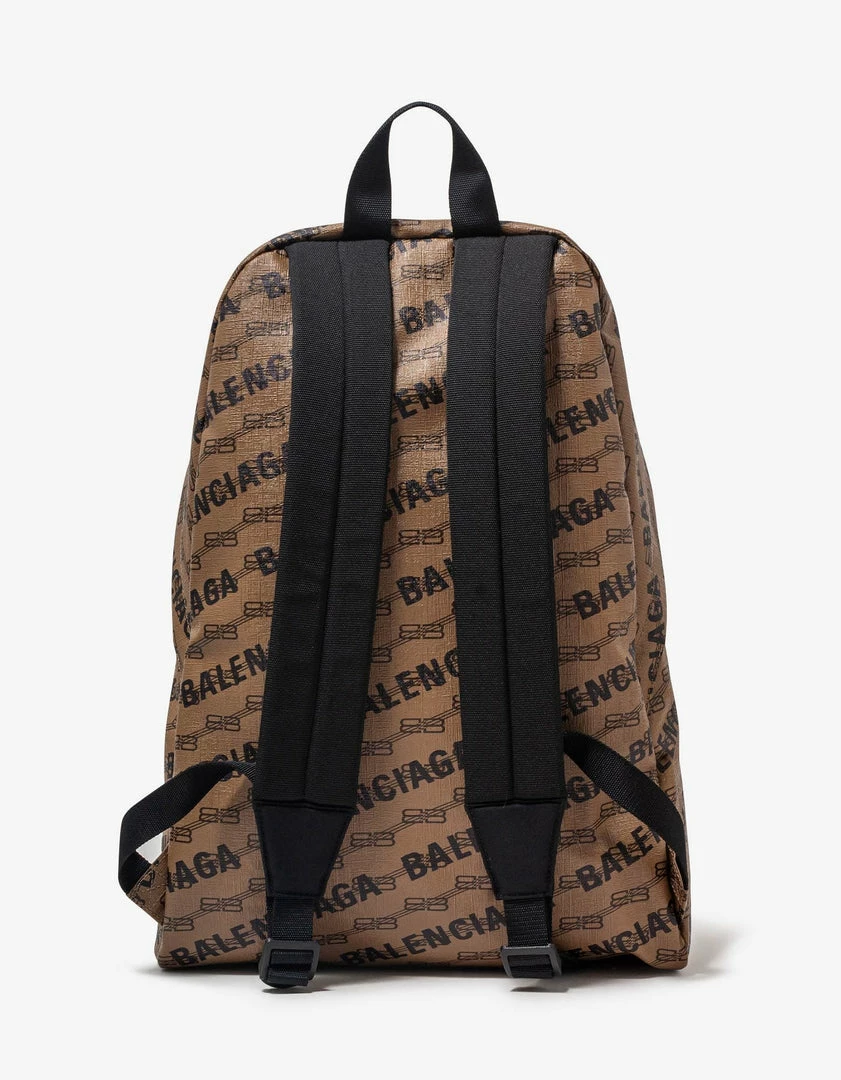 Flash Sale π Balenciaga Beige Signature BB Monogram Medium π Backpack π₯° 4 Balenciaga Beige Signature BB Monogram Medium Backpack