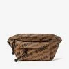 Balenciaga Accessories Beige Signature BB Monogram Waist Bag