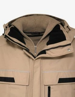 Balenciaga Beige Twinset Parka