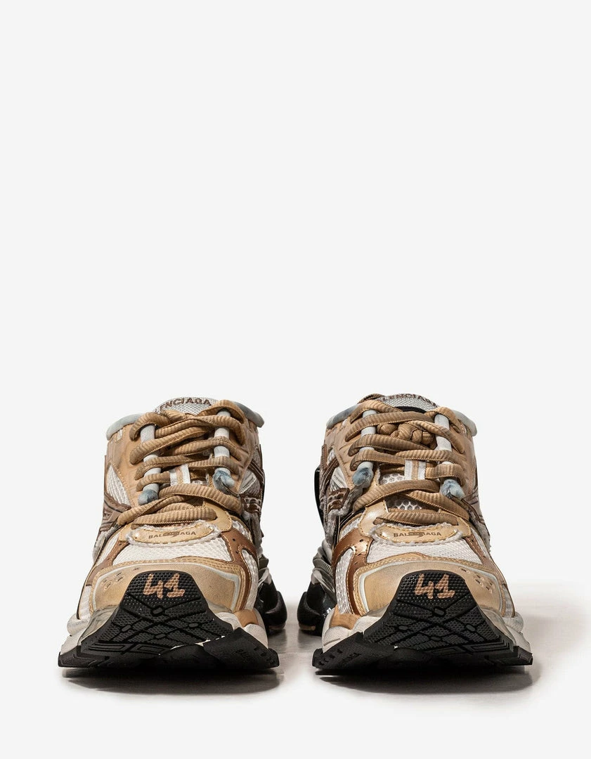 Best Pirce 🧨 Balenciaga Beige & White Runner Trainers 🛒 6 Balenciaga Beige & White Runner Trainers