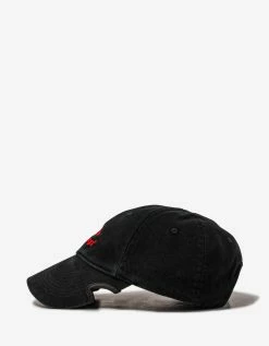 Balenciaga Accessories Black 3B Sports Icon Cap