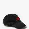 Balenciaga Accessories Black 3B Sports Icon Cap