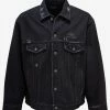 Balenciaga Black 3B Sports Large Fit Denim Jacket