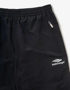 Balenciaga Black 3B Sports Small Fit Track Pants Clothing