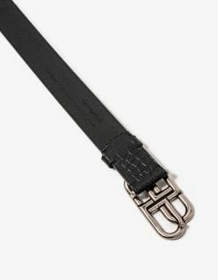 Top 10 π Balenciaga Accessories Black BB Croc Embossed Leather Belt β 11 Balenciaga Accessories Black BB Croc Embossed Leather Belt