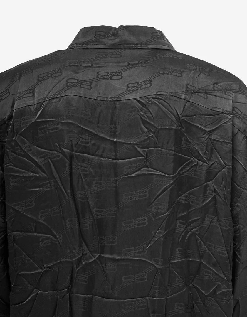 Discount ✔️ Balenciaga Clothing Grey BB Monogram Minimal 👕 Shirt 🤩 6 Balenciaga Clothing Grey BB Monogram Minimal Shirt