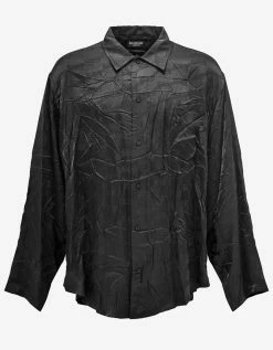 Balenciaga Clothing Grey BB Monogram Minimal Shirt