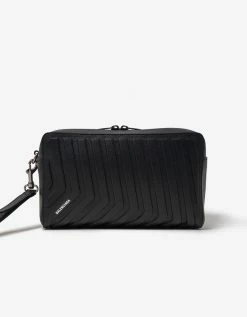Balenciaga Accessories Black Car Toiletry Pouch Bag