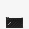 Balenciaga Accessories Black Car Zip Leather Card Holder