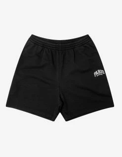 Balenciaga Black Cities Paris Sweat Shorts