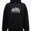 Brand new π Balenciaga Clothing Black Cities Paris Wide Fit Hoodie π€© 2 Balenciaga Clothing Black Cities Paris Wide Fit Hoodie