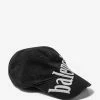 Cheap ๐งจ Balenciaga Black Diagonal Logo Embroidery Cap Accessories ๐ 2 Balenciaga Black Diagonal Logo Embroidery Cap Accessories