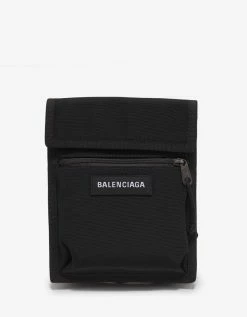 Balenciaga Black Explorer Pouch Bag Accessories