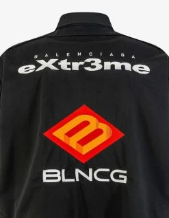 Balenciaga Black Gamer Shirt Clothing