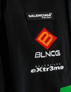 Balenciaga Black Gamer Shirt Clothing