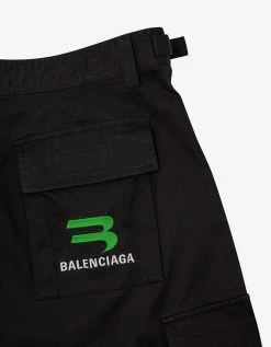 Balenciaga Black Gamer Shorts