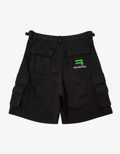 Balenciaga Black Gamer Shorts