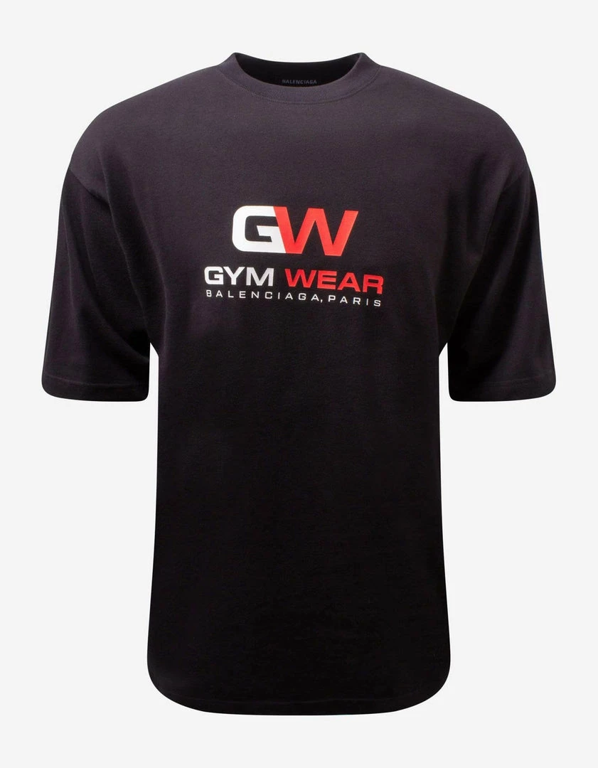 Promo π Balenciaga Black Gym Wear Large Fit T-Shirt β€οΈ 3 Balenciaga Black Gym Wear Large Fit T-Shirt