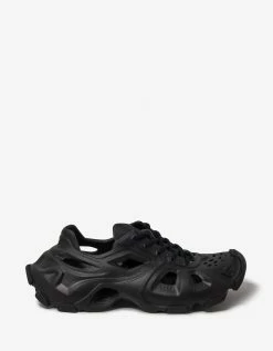 Balenciaga New Arrivals Black HD Lace-Up Trainers