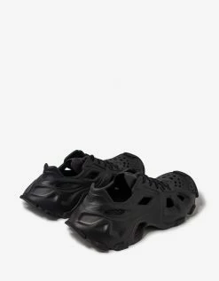 Balenciaga New Arrivals Black HD Lace-Up Trainers