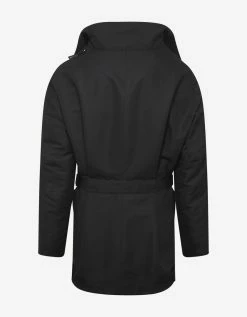 Balenciaga Black Incognito Parka Clothing