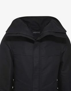 Balenciaga Black Incognito Parka Clothing