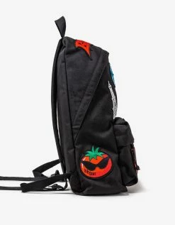 Balenciaga Accessories Black Multi Patch Explorer Backpack