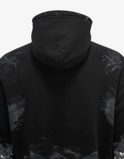 Cheapest 🎉 Balenciaga Black Painter Fitted Hoodie ❤️ 10 Balenciaga Black Painter Fitted Hoodie