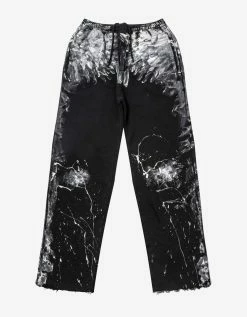 Balenciaga Clothing Black Painter Sweat Pants