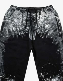 Balenciaga Clothing Black Painter Sweat Pants